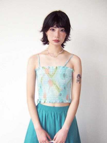 Summer 4-color short camisole