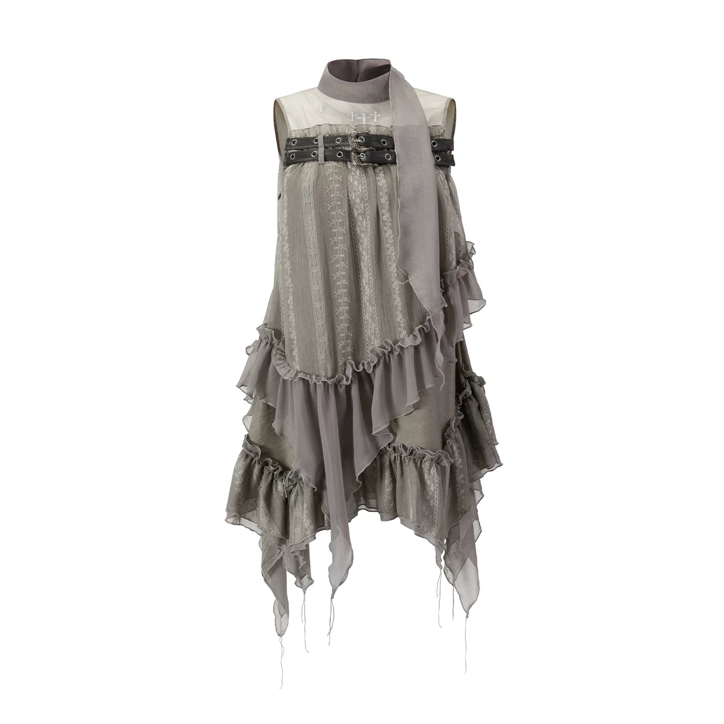 Lace Armor Embroidered Dress