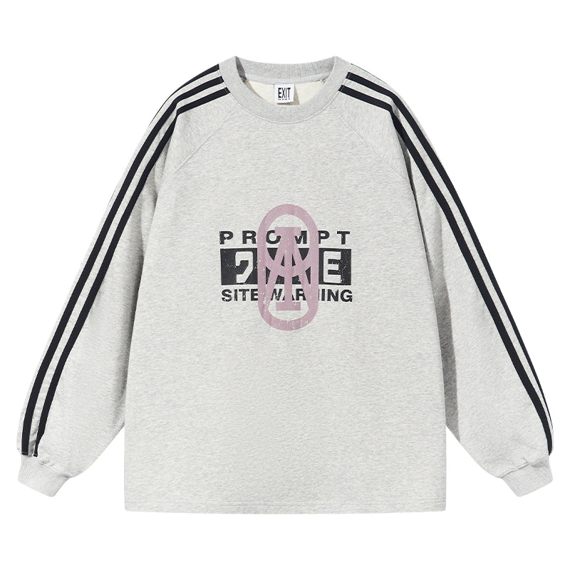 Flower Gray Clash Sweatshirt