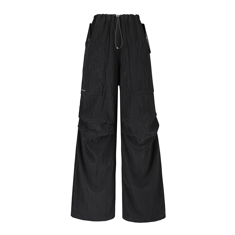 Pocket Design Wide Loose Pants