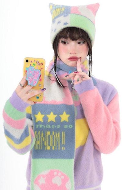 Millennium Cat Ear Knit Cap