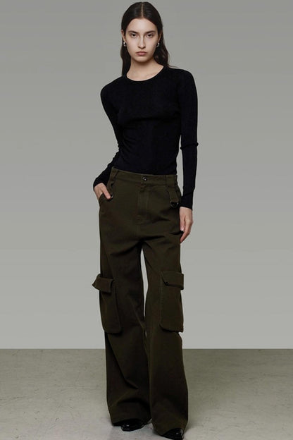 Vintage Cargo Silhouette Coat Set- Up