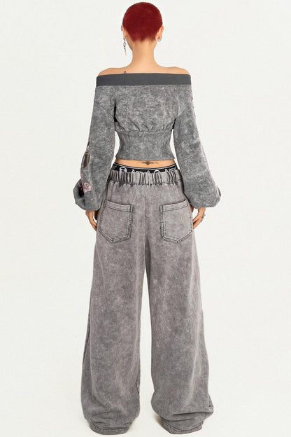 Cool Retro Punk Girl Sweatshirt