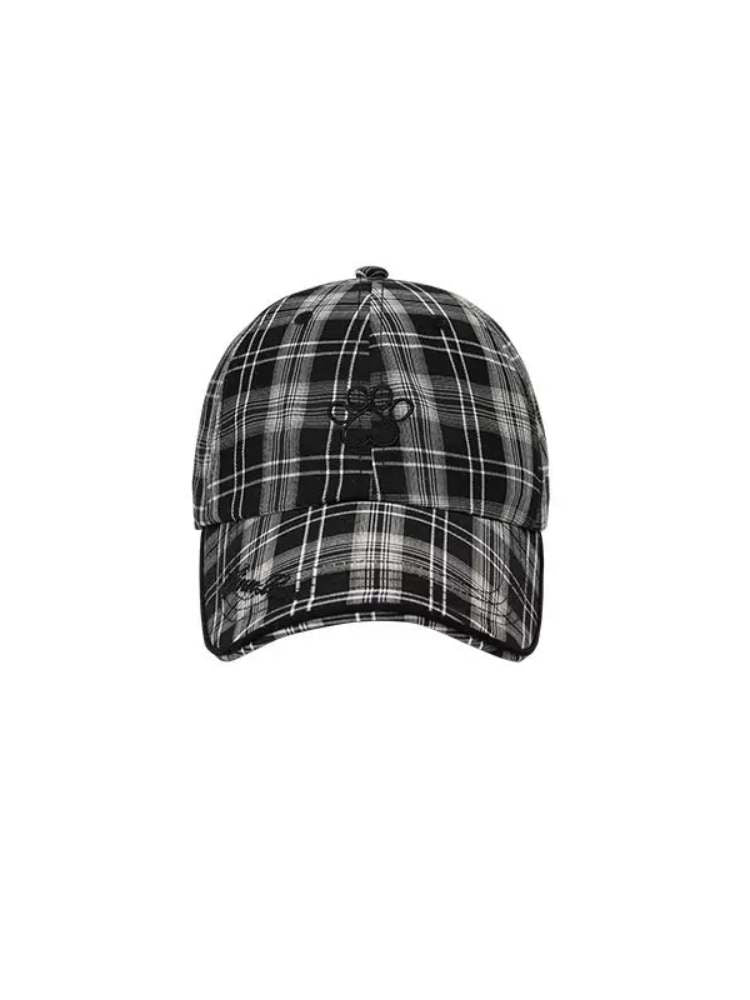 Plaid Baseball Cap