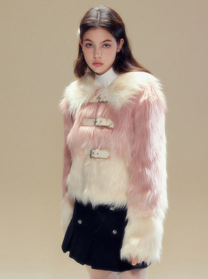 Original pink gradient coat