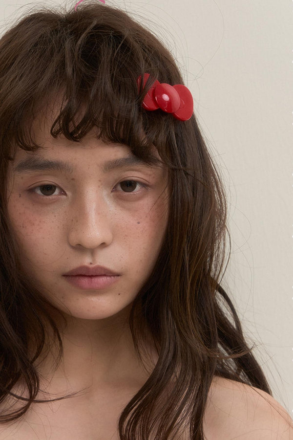 Spring Bunny Bow Tie HairClip