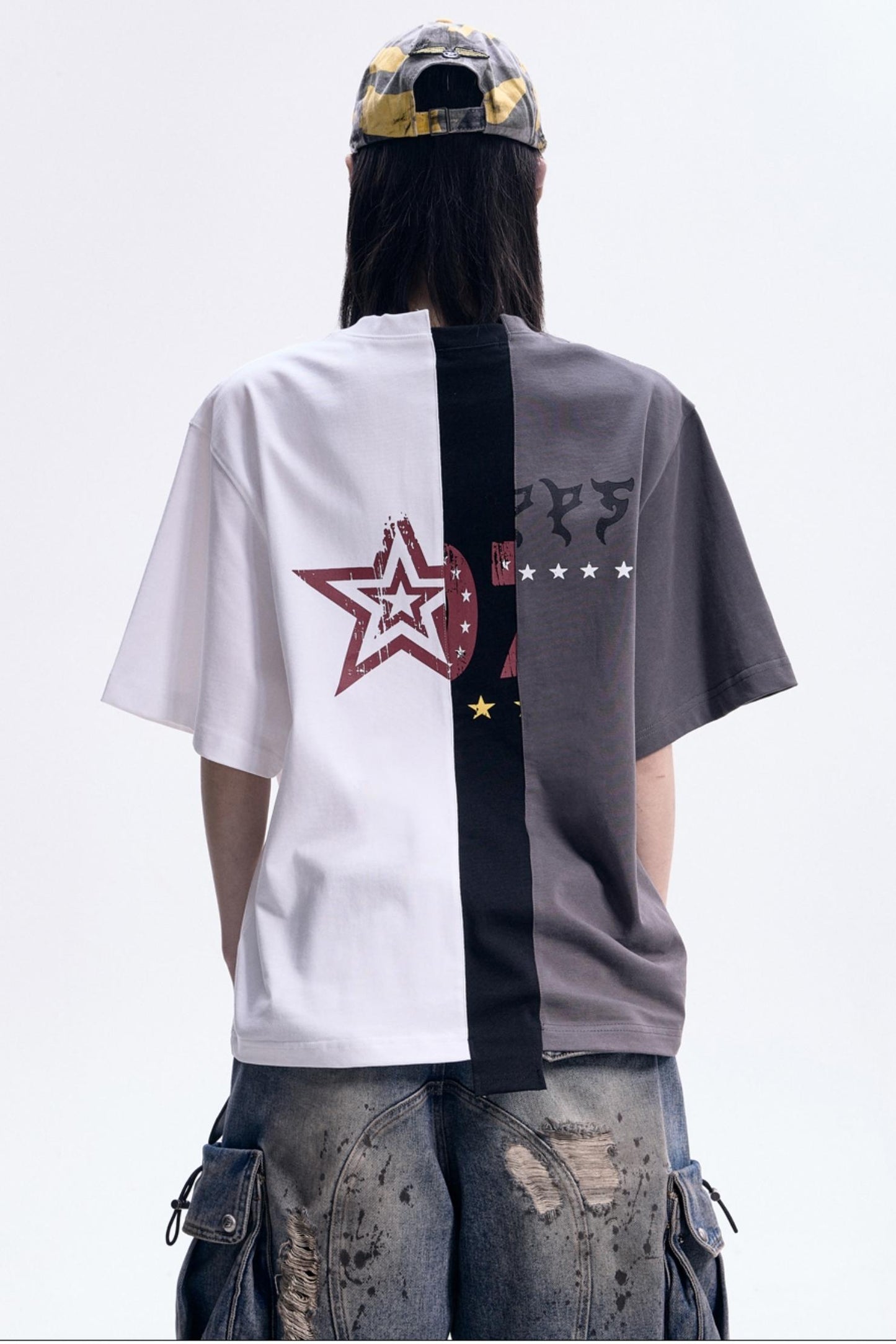 Retro Color Block Tee