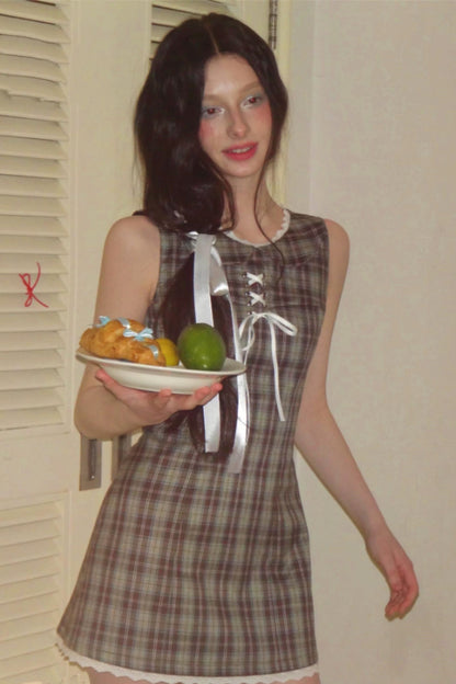 Vintage Tie-Doll Dress