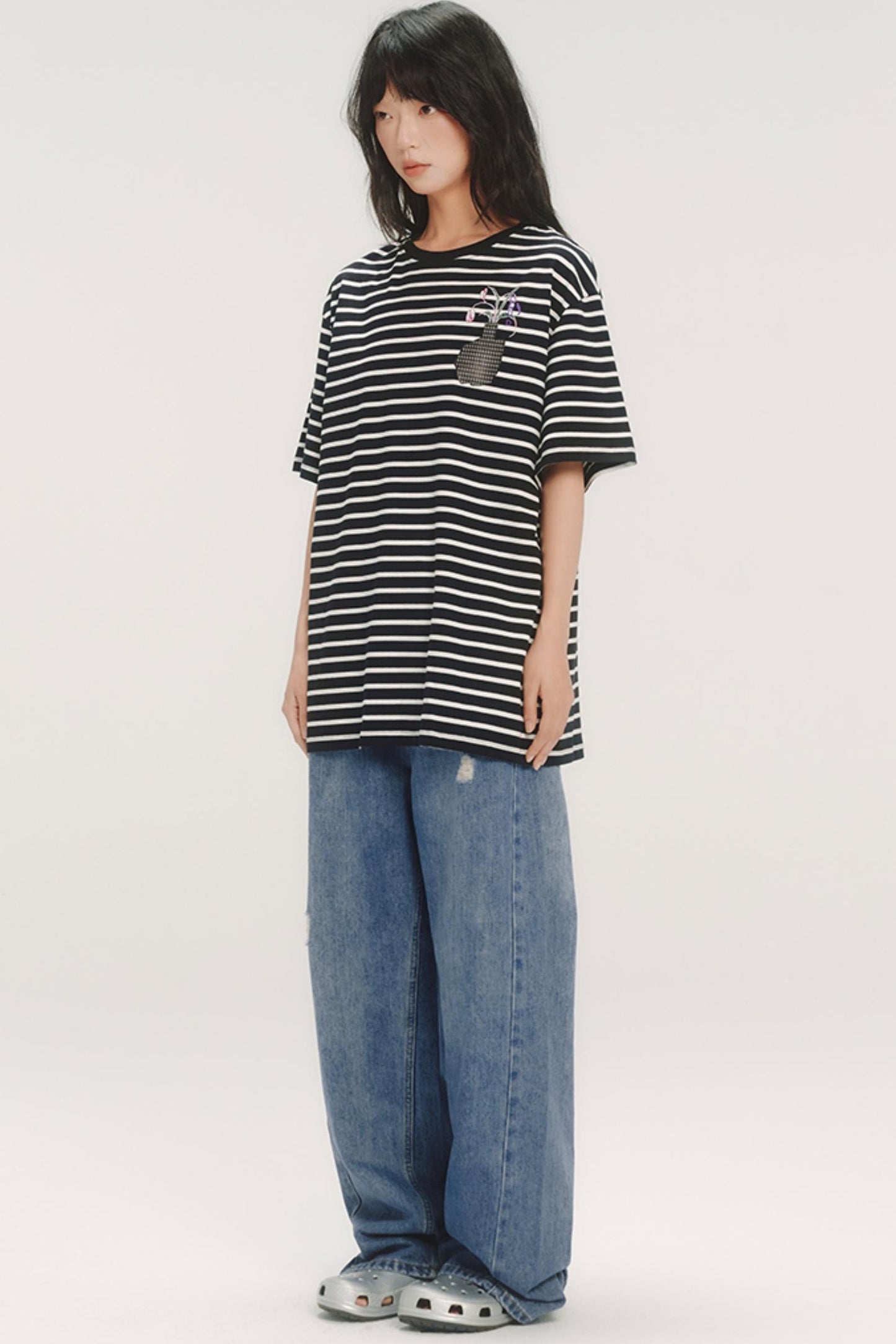 Modern Oversize Crew Neck Tee