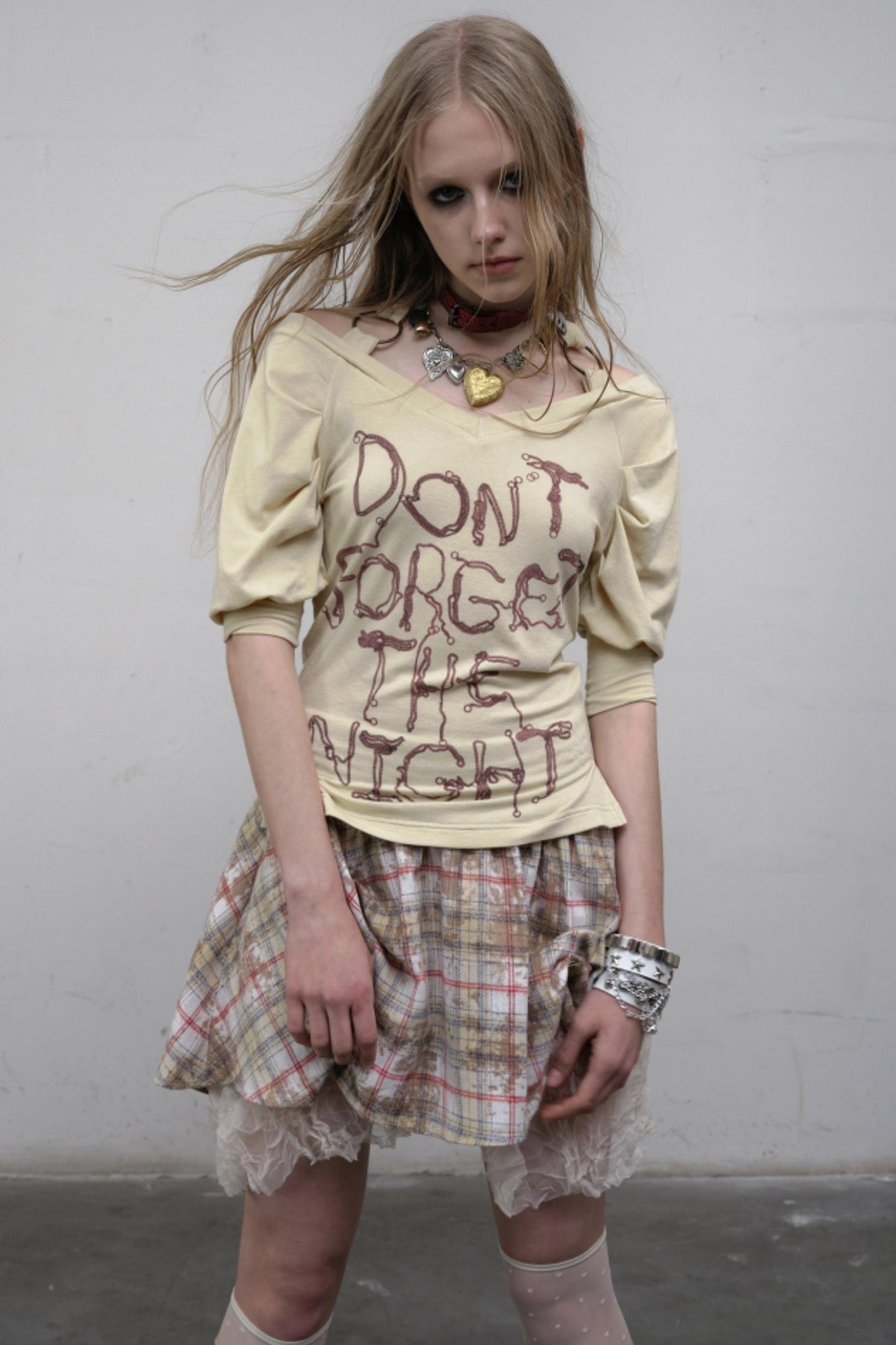 Bubble Sleeve T-Shirt