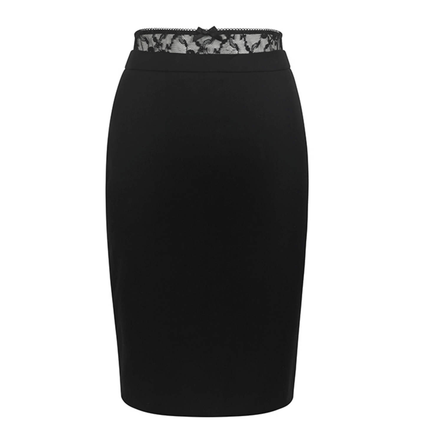 Romantic Lace-Trim Skirt