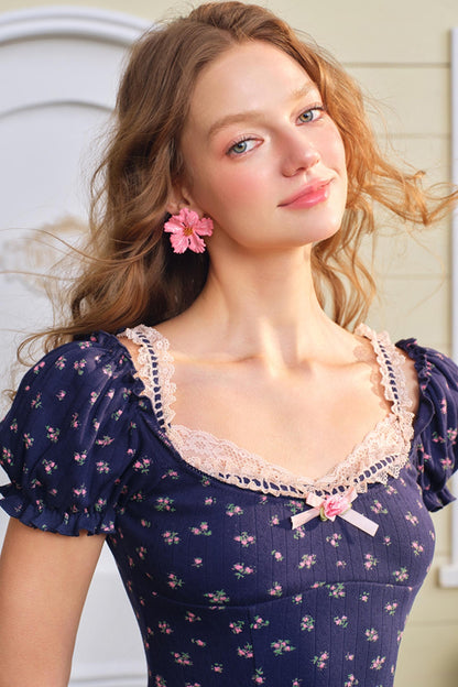 Lavender Halter Mini Dress