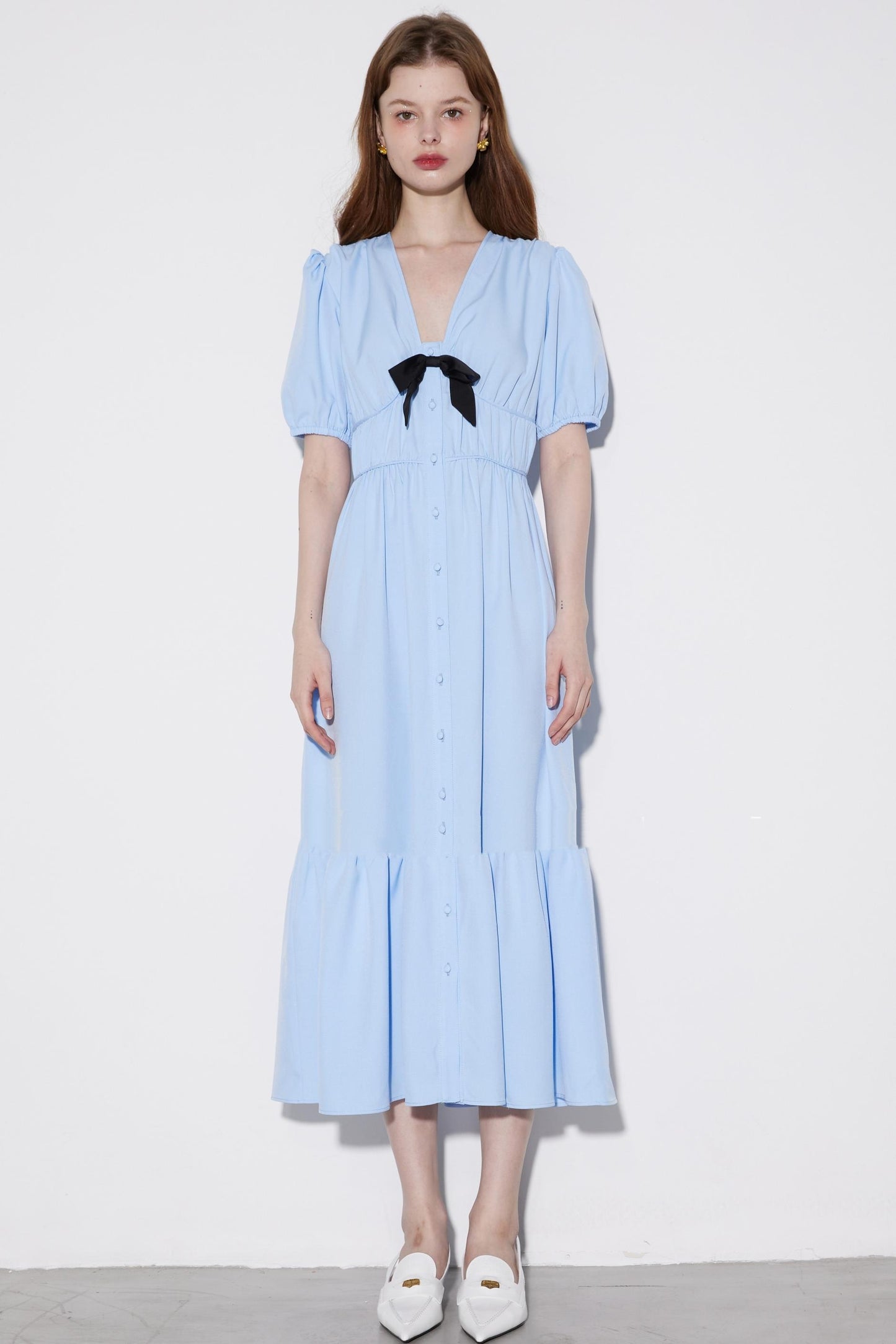 Bow Hem Summer Dress