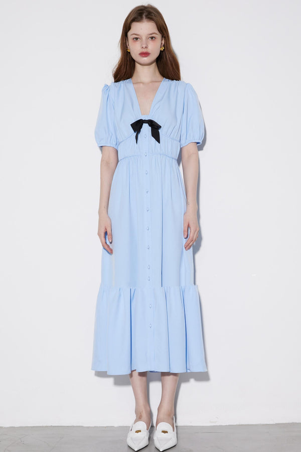 Bow Hem Summer Dress
