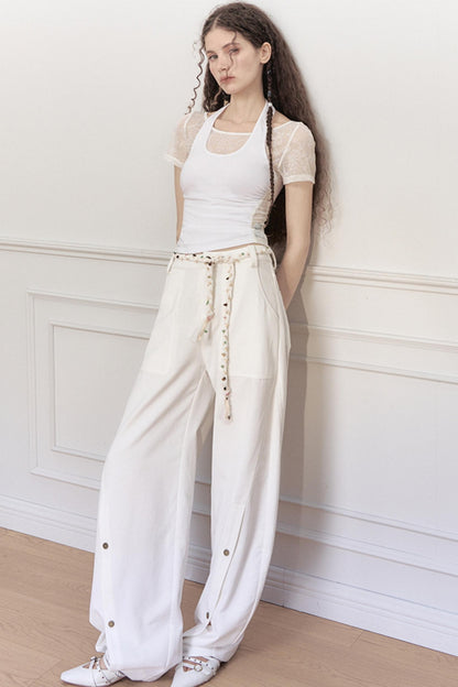 Irregular Gemstone Waist Chain