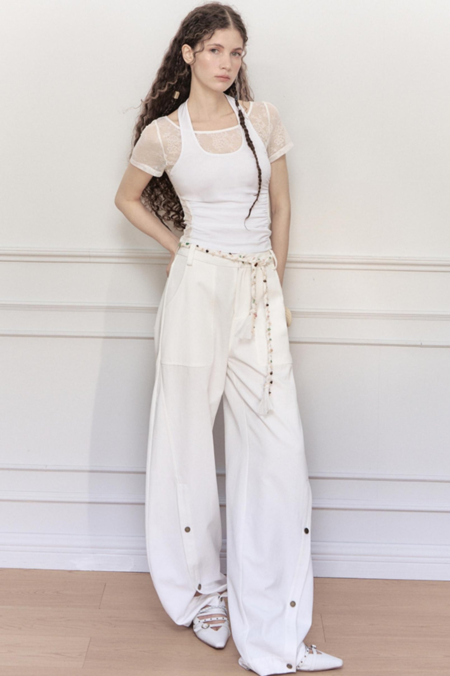 Irregular Gemstone Waist Chain