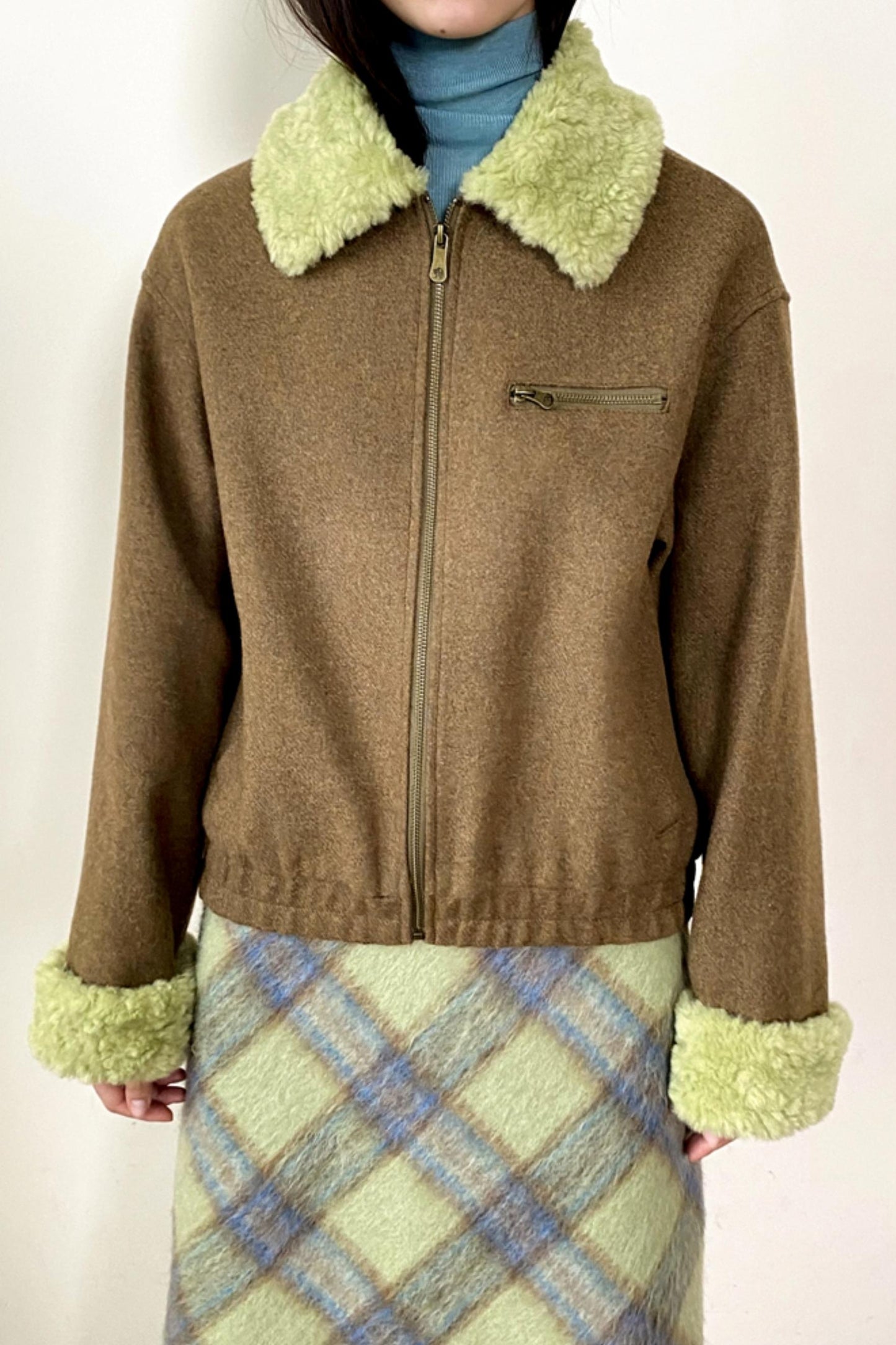 Nostalgic Wool Tweed Jacket