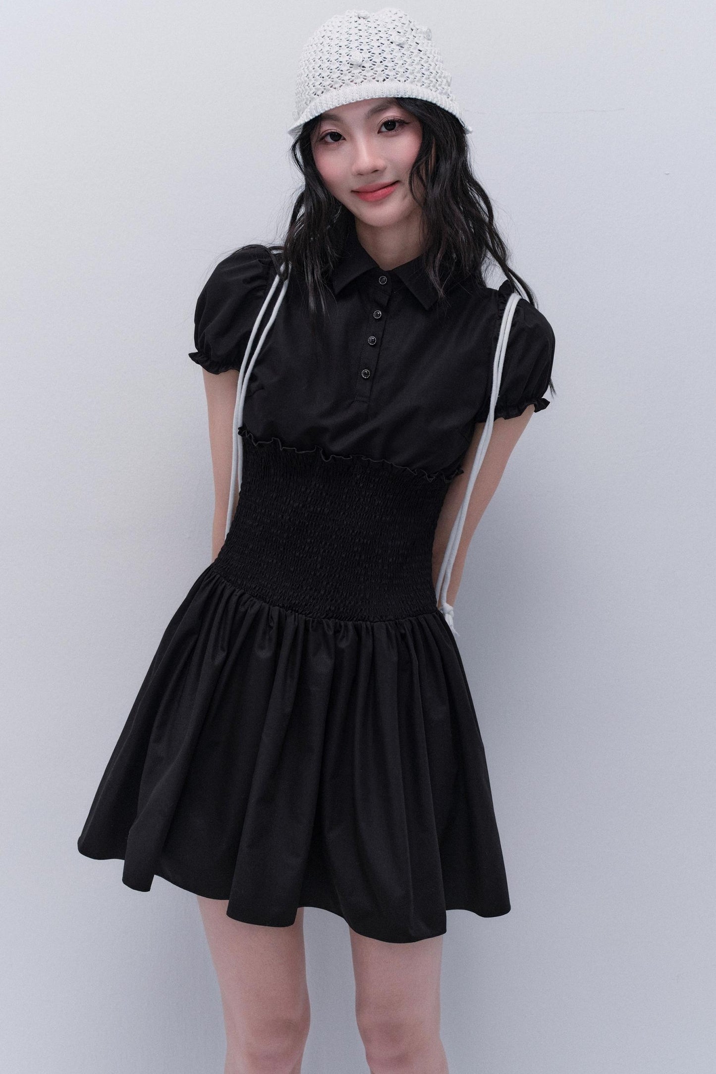 Black Elegance Bubble Dress