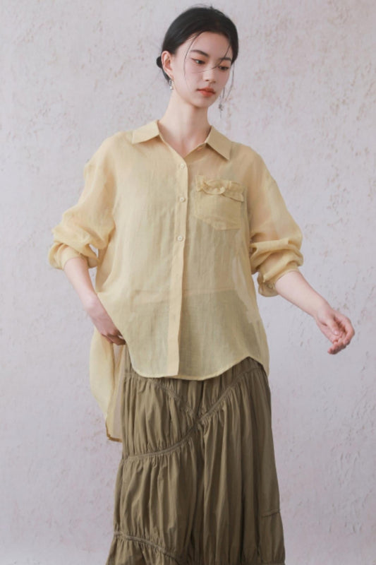 Morning Ruffled Sun Shirt