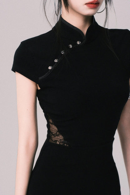 Retro Mermaid Lace Dress