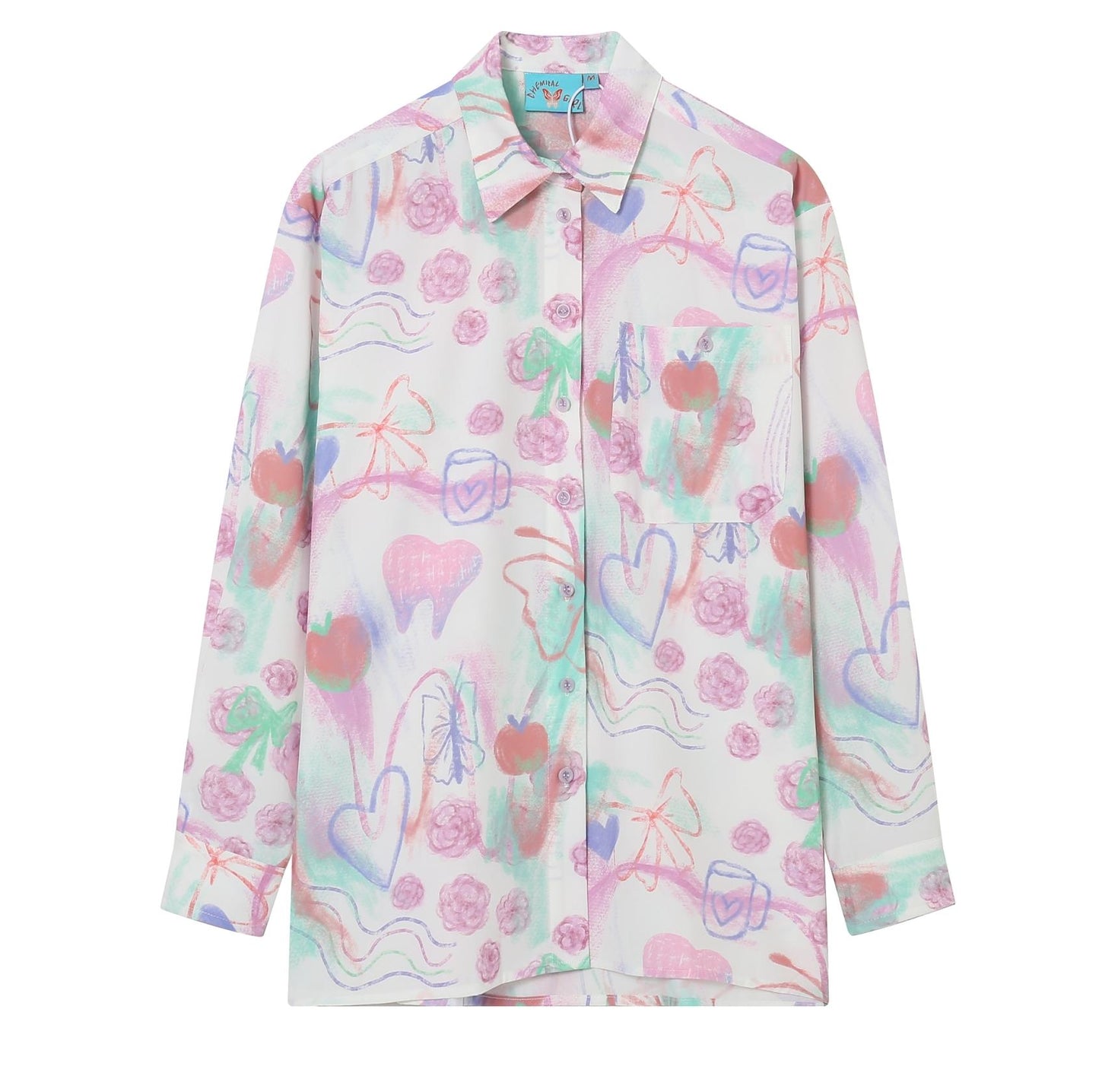 Cellaneous Retro Printed Shirt