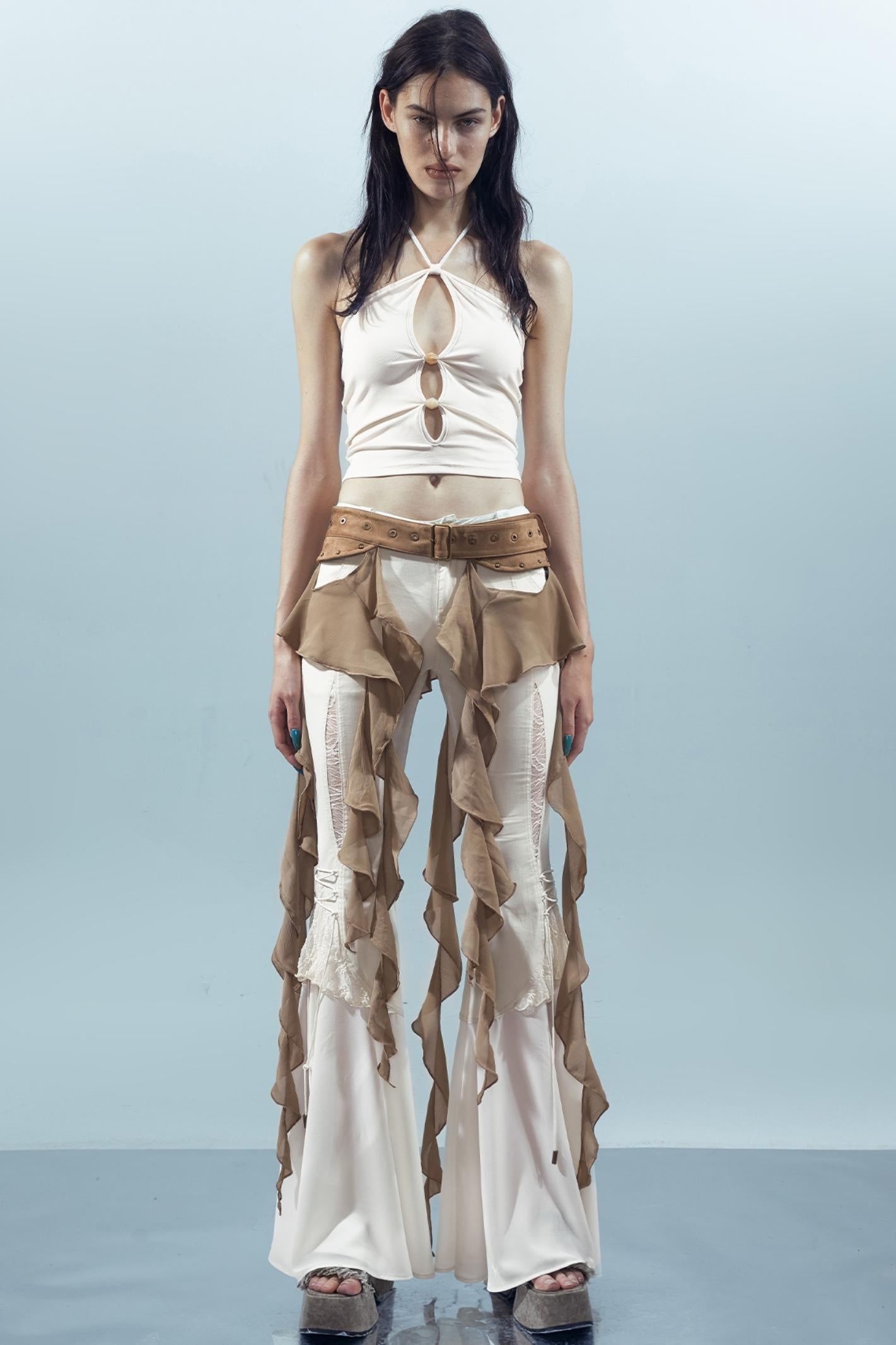 Ruffled Patchwork Curtains