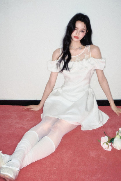 Lace Patchwork Dress