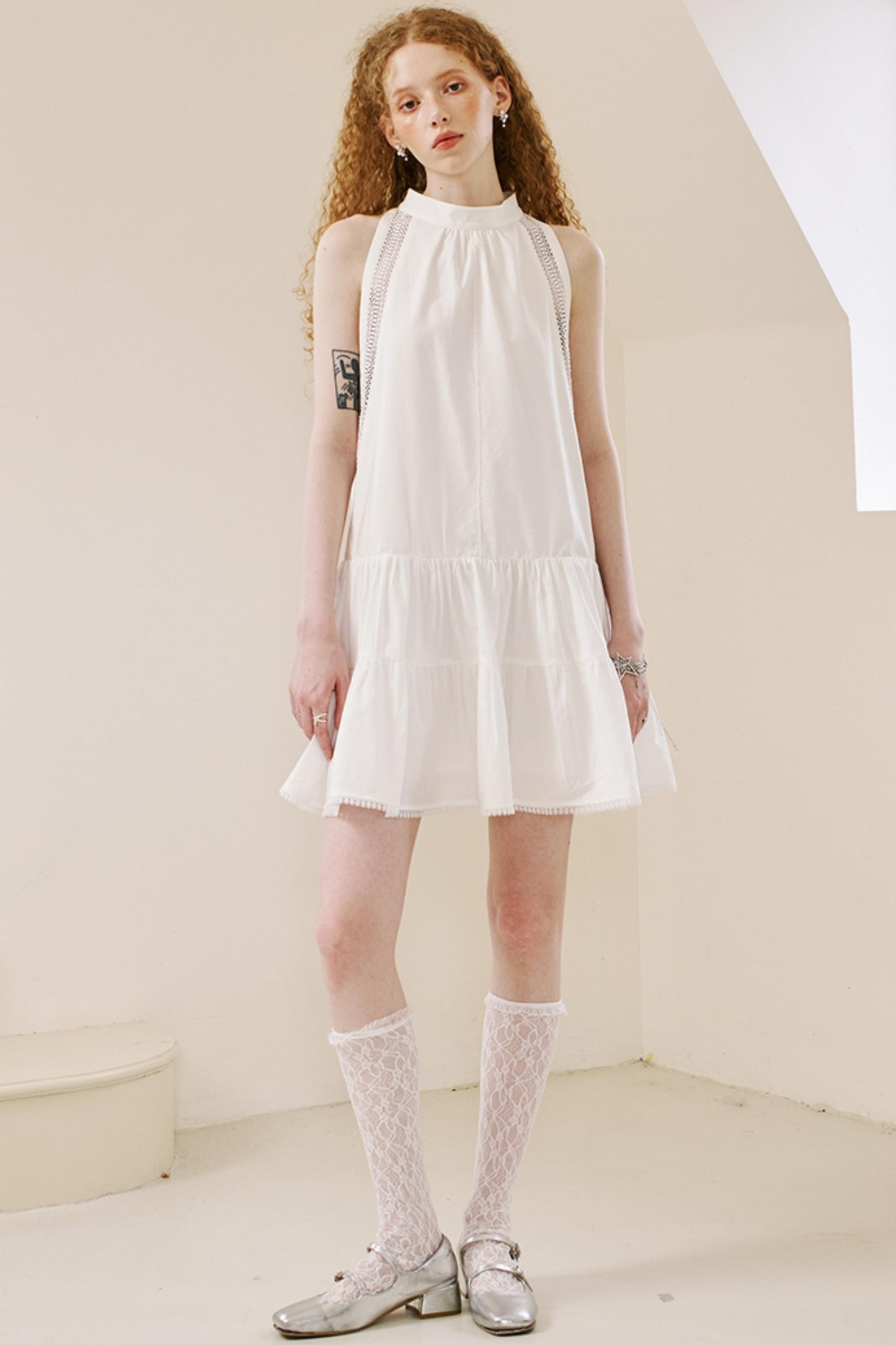 Summer Lace Layered Dress