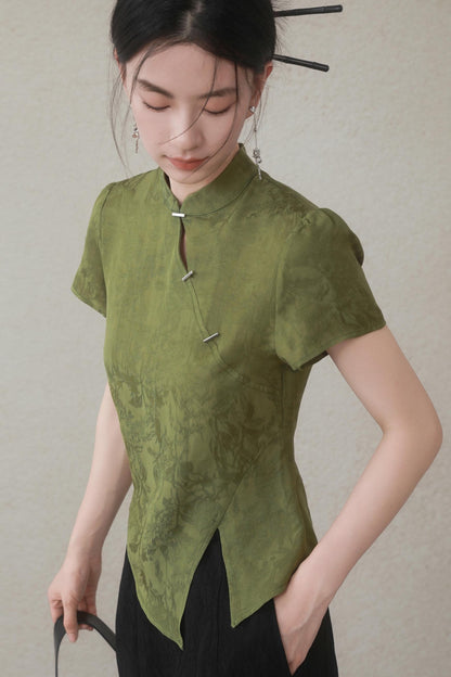 Summer Green Tea Top