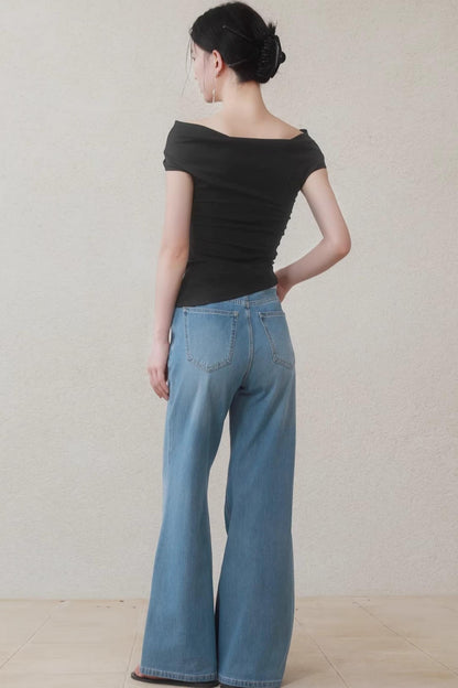 Summer Breeze Wide-Leg Jeans