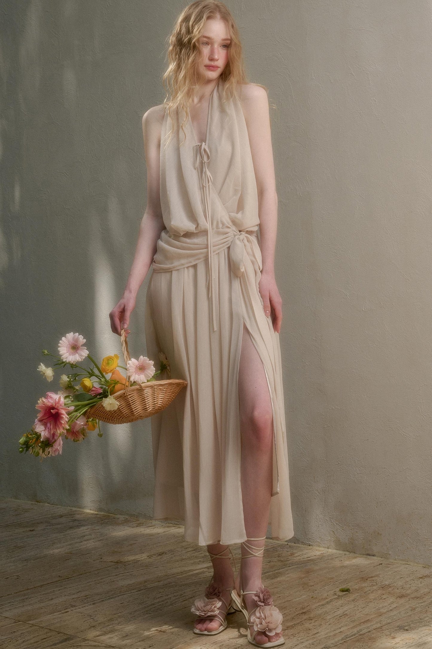 Grecian Maxi Dress