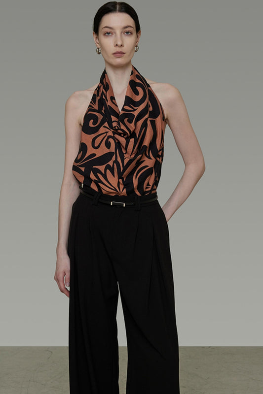 Swing Neck Strapless Summer Top