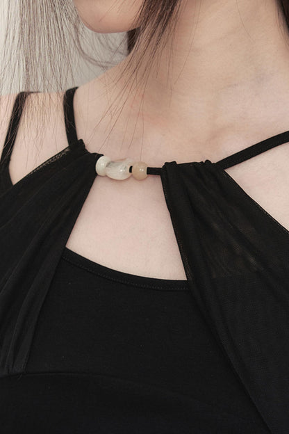 Ethereal Halter Dress