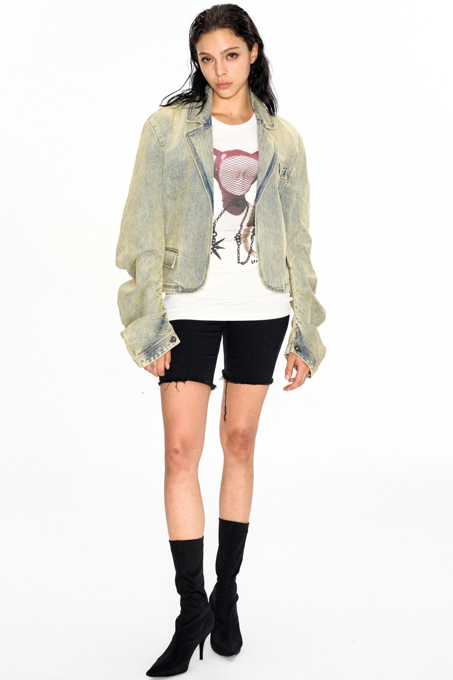 Vintage Denim Blazer