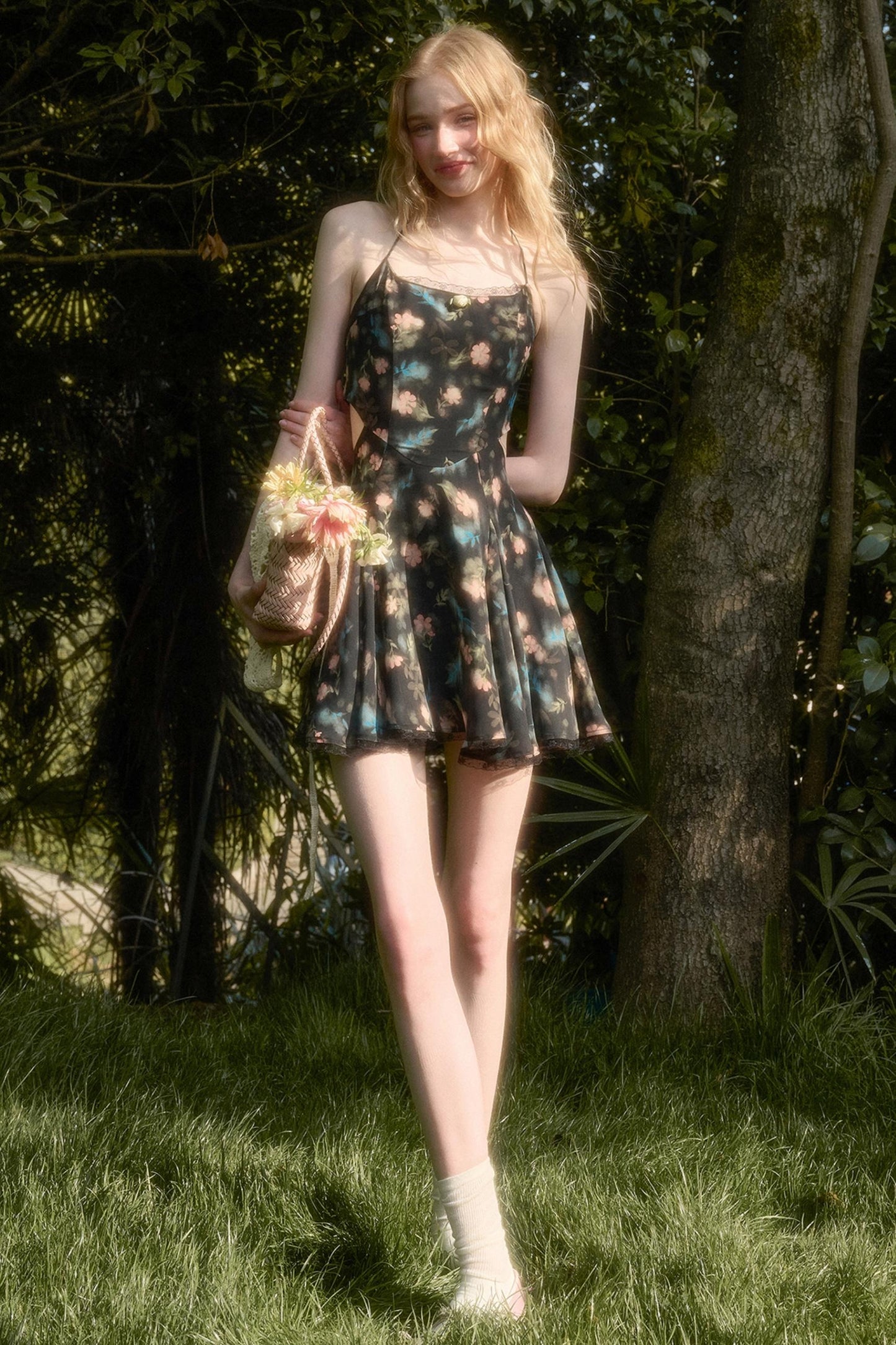 Green Lace Maxi Dress