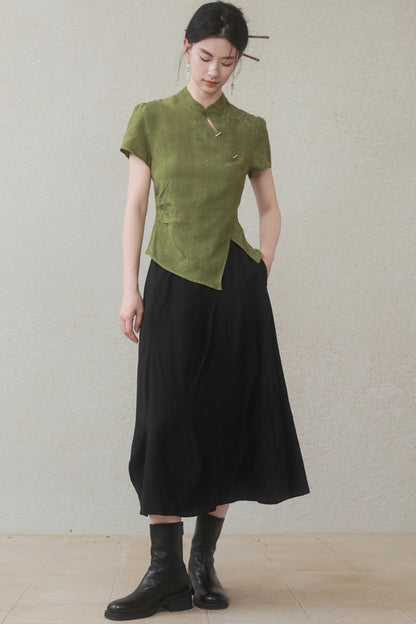 Summer Green Tea Top