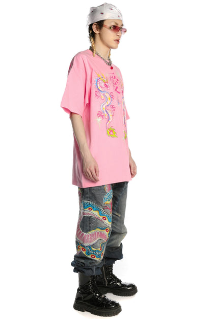 Multicolor Hip-Hop T-Shirt 