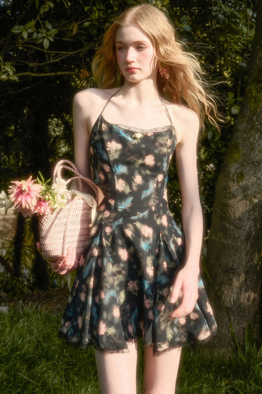 Green Lace Maxi Dress