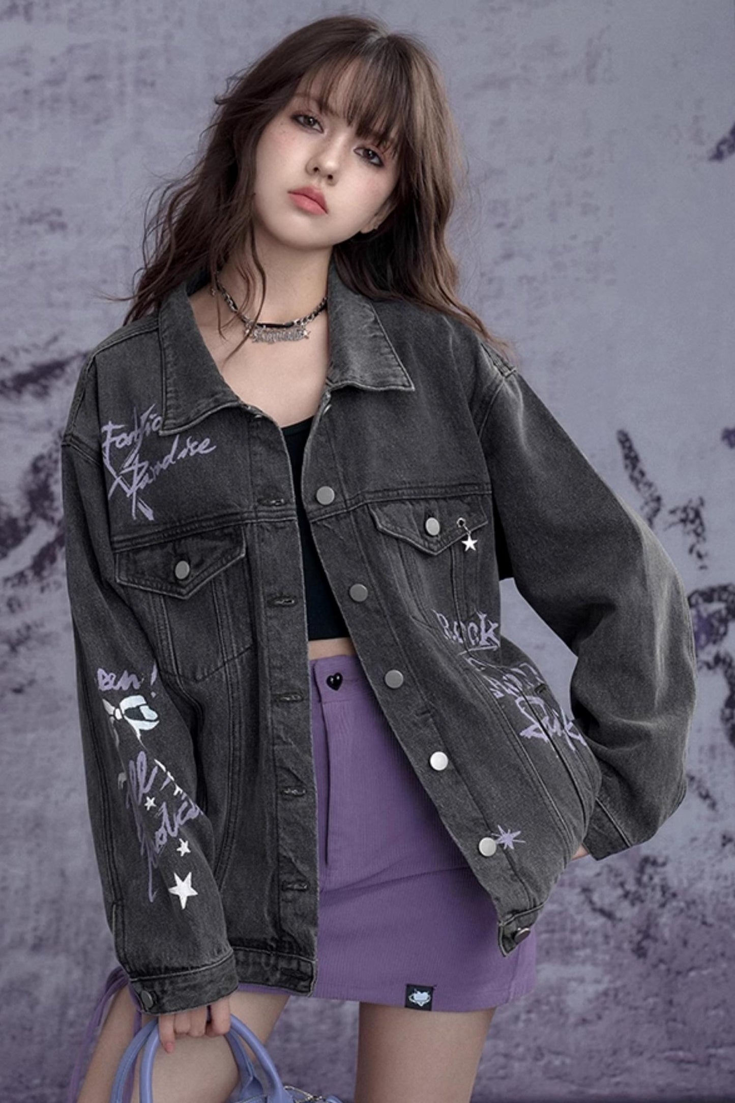 Art-Inspired Denim Jacket