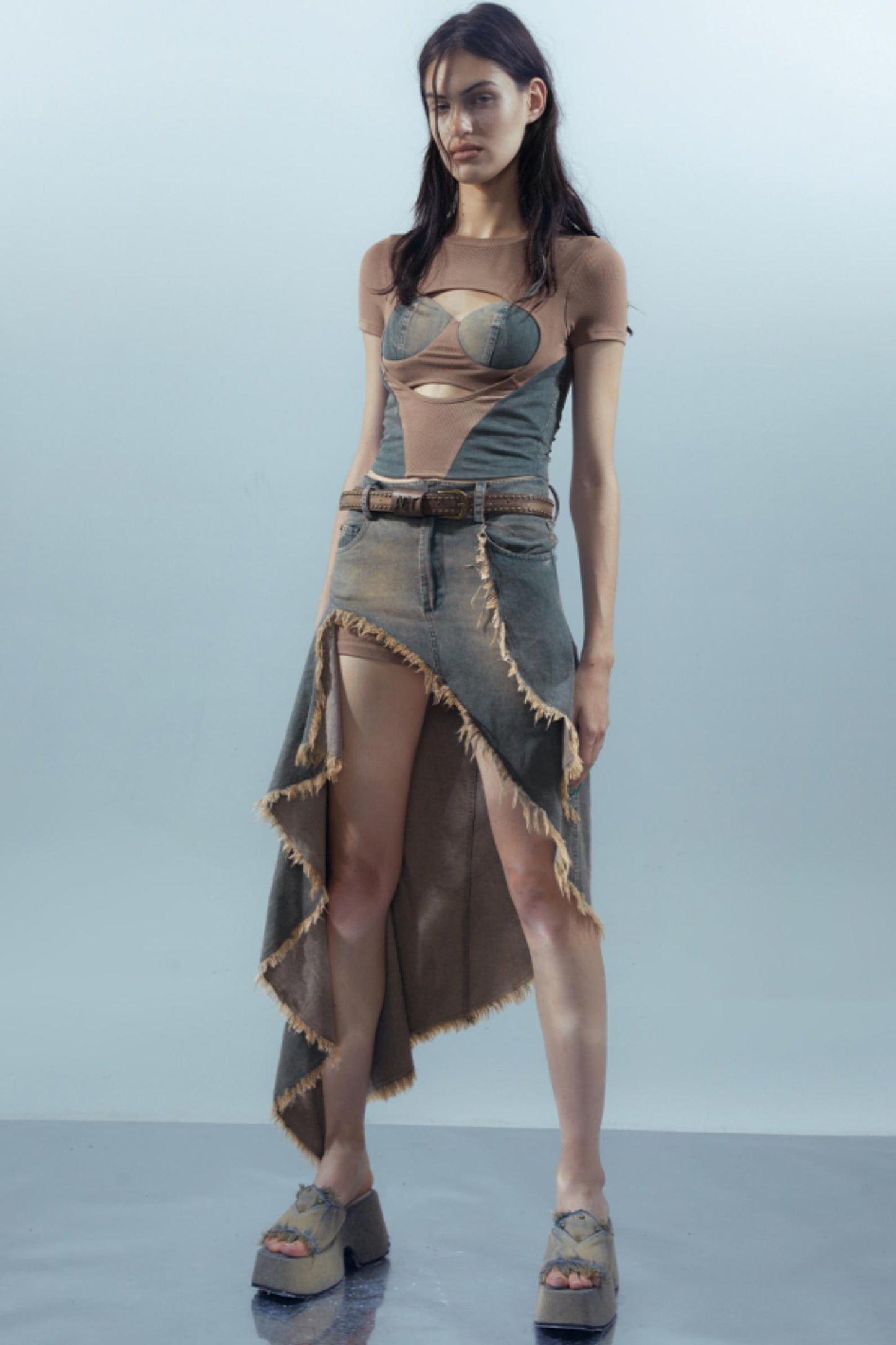 Fireworks Halter Skirt