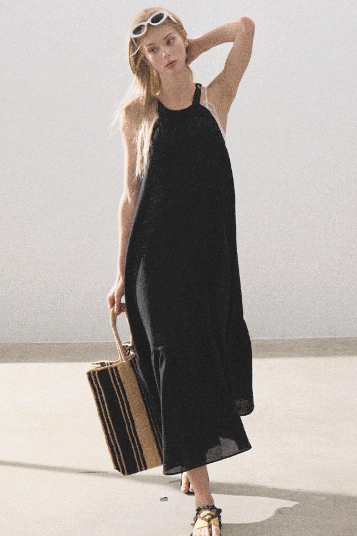 Graceful Halter Dress