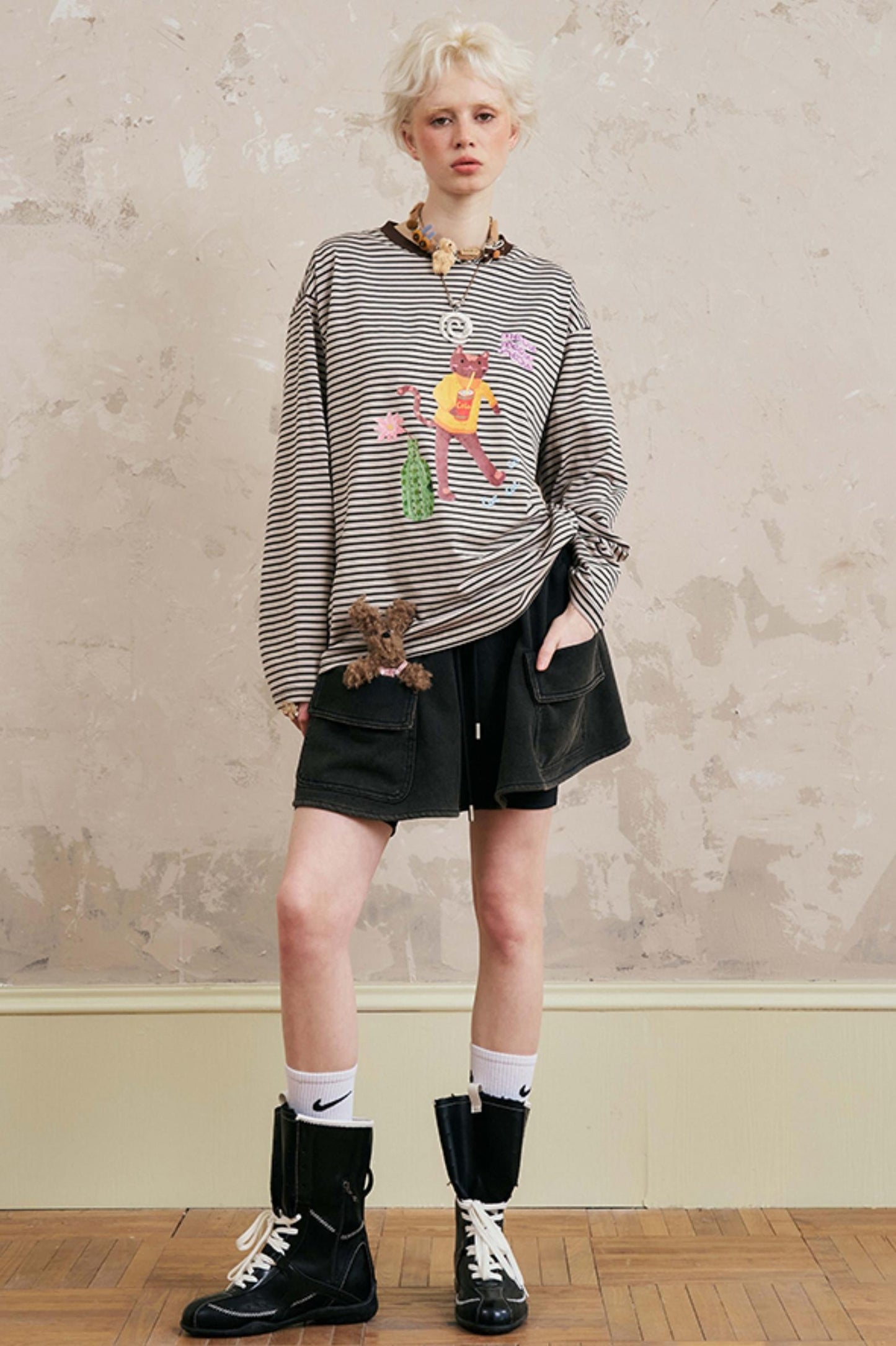 Striped Long Sleeve T-Shirt