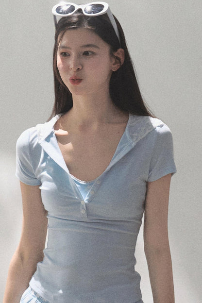 Touch Slim Fit Polo Top