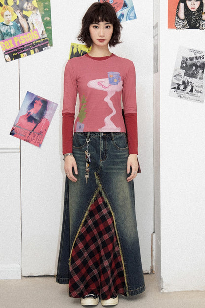 Striped Long Sleeve T-Shirt