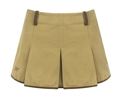 Vintage Khaki Skirt