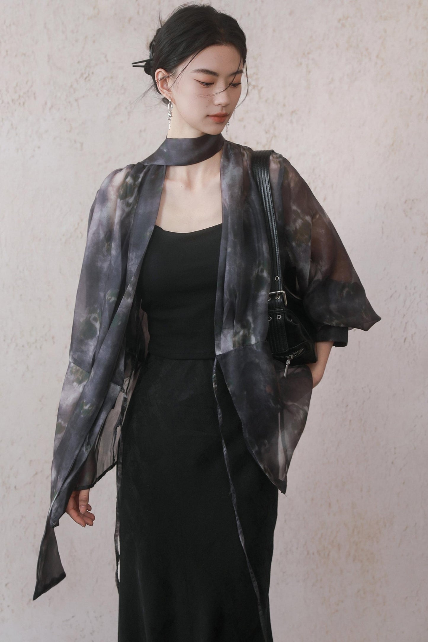 Purple Halo Mesh Jacket