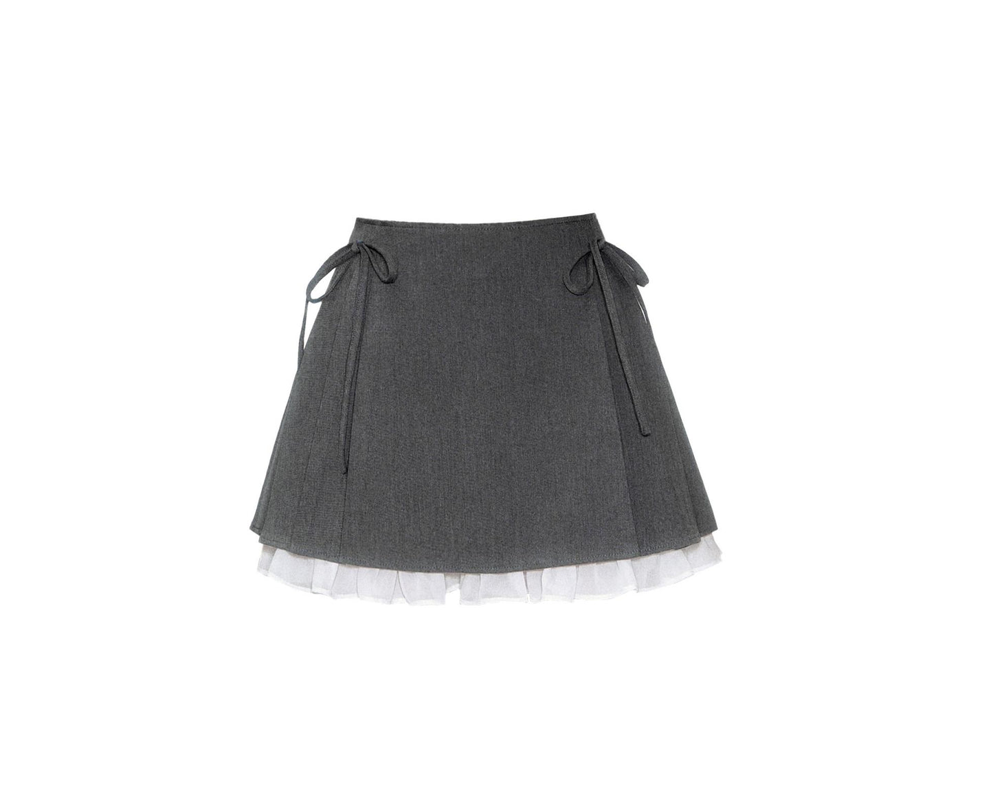 Pleated Bustier Skirt
