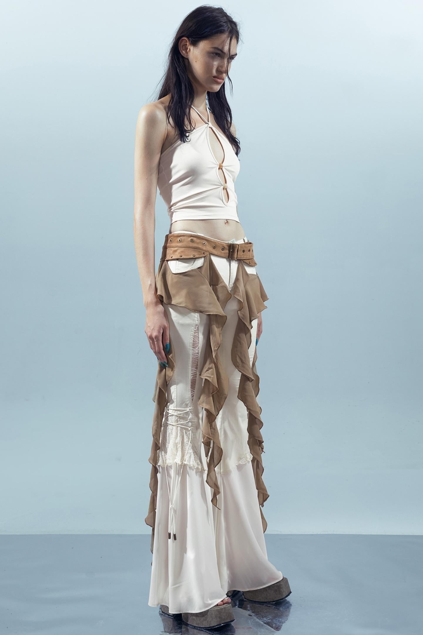 Ruffled Patchwork Curtains