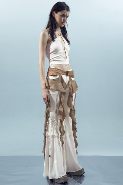 Ruffled Patchwork Curtains