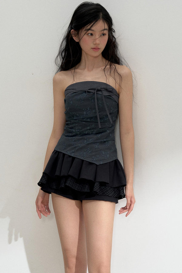 Asymmetrical Lace Summer Top